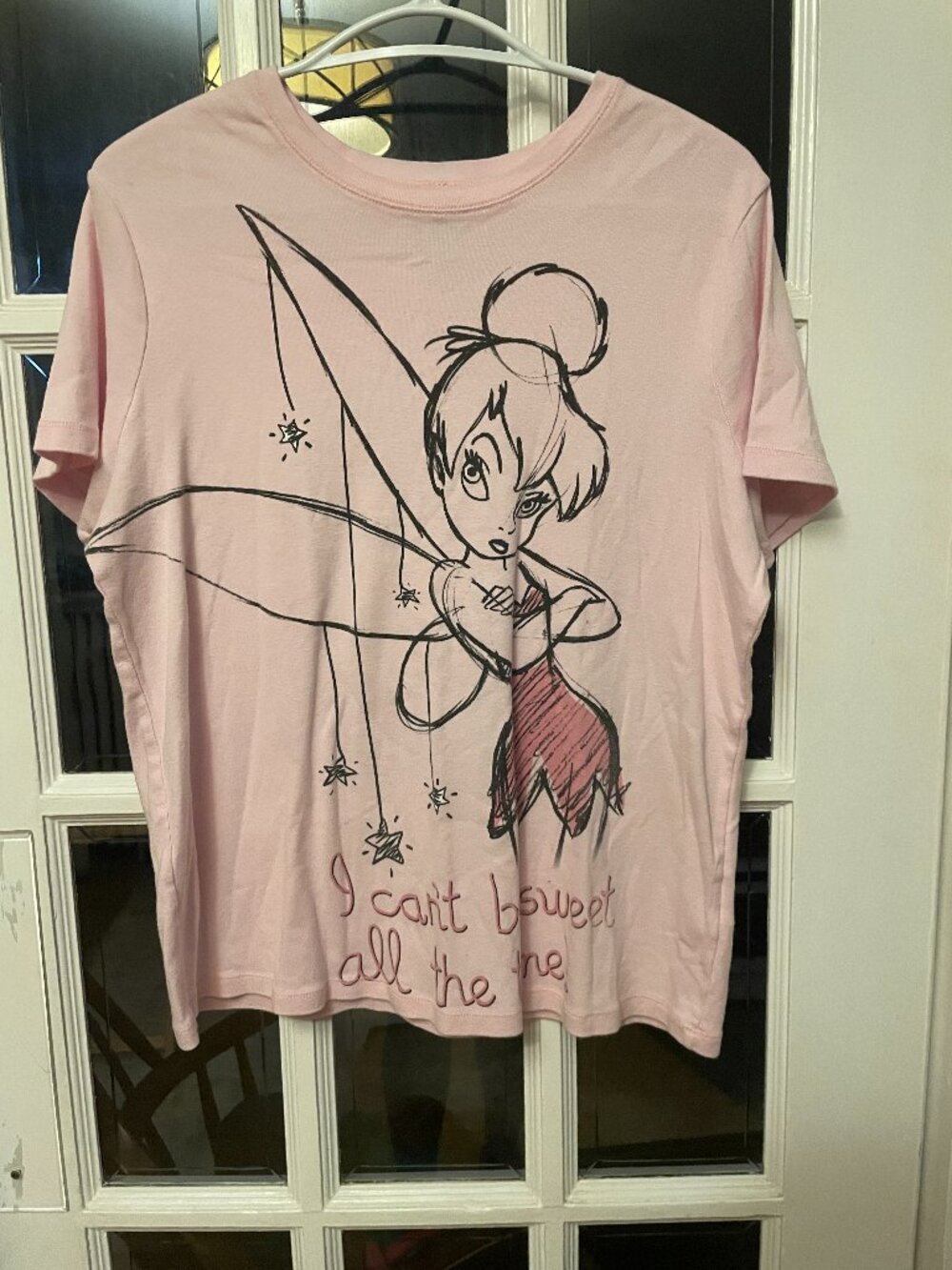 Disney Plus Size 2X Tinkerbell Tshirt I Cant Be Sweet All the Time